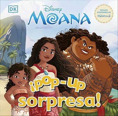 ¡Pop-Up Sorpresa! Disney Moana (Pop-Up Peekaboo! Disney Moana)-..