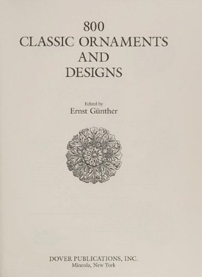 800 Classic Ornaments And Designs-..