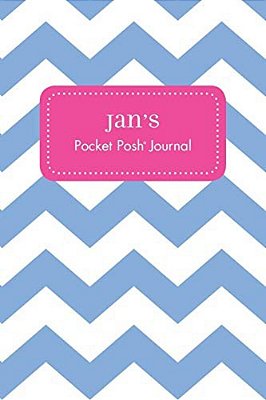 Jan's Pocket Posh Journal, Chevron-..