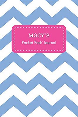 Macy's Pocket Posh Journal, Chevron-..