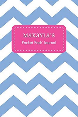 Makayla's Pocket Posh Journal, Chevron-..