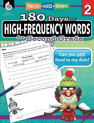 180 Days(tm) High-Frequency Words For Second Grade: Practice, Assess, Diagnose-..