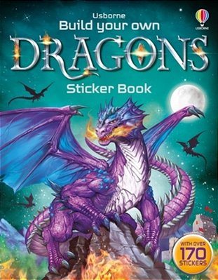 Build Your Own Dragons Sticker Book-..