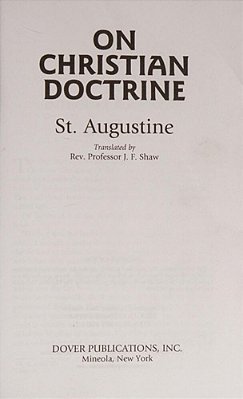 On Christian Doctrine-..