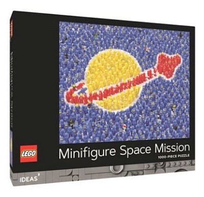 Lego Ideas Minifigure Space Mission 1000-Piece Puzzle-..