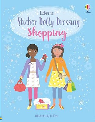 Sticker Dolly Dressing Shopping-..