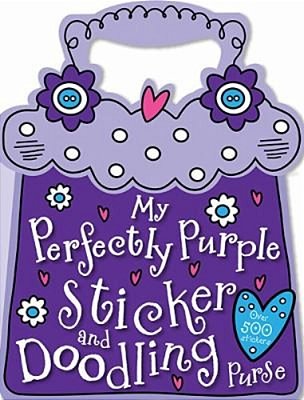 My Perfectly Purple Sticker And Doodling Purse-..