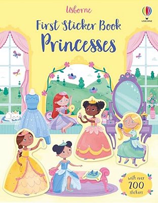 First Sticker Book Princesses-..