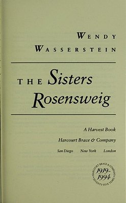 The Sisters Rosensweig-..