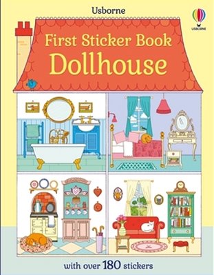 First Sticker Book Dollhouse-..