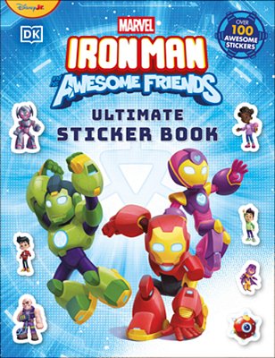 Marvel Iron Man And His Awesome Friends Ultimate Sticker Book-..