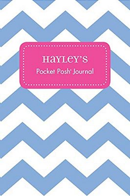 Hayley's Pocket Posh Journal, Chevron-..