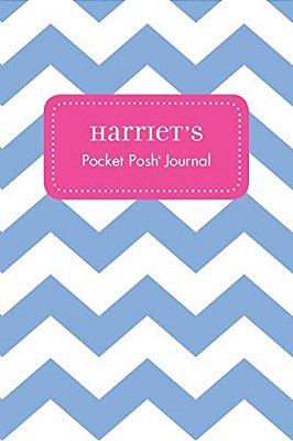 Harriet's Pocket Posh Journal, Chevron-..