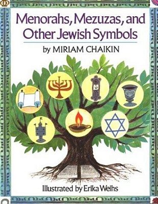 Menorahs, Mezuzas, And Other Jewish Symbols-..