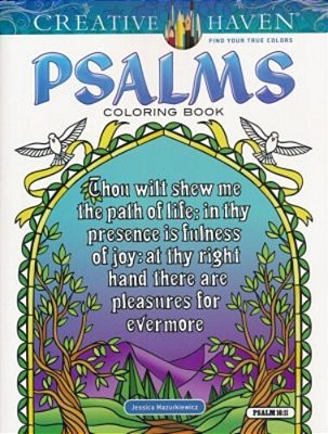 Creative Haven Psalms Coloring Book-..