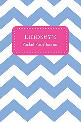 Lindsey's Pocket Posh Journal, Chevron-..