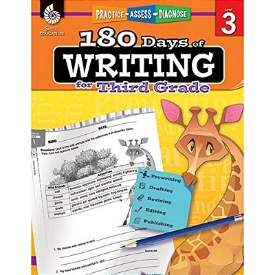 180 Days(tm) Writing For Third Grade: Practice, Assess, Diagnose-..