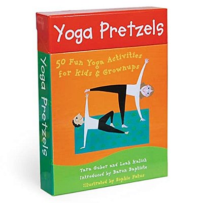 Yoga Pretzels: 50 Fun Yoga Activities For Kids & Grownups-..