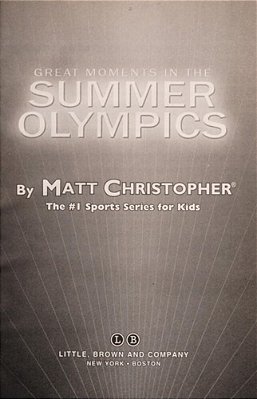Great Moments In The Summer Olympics-..