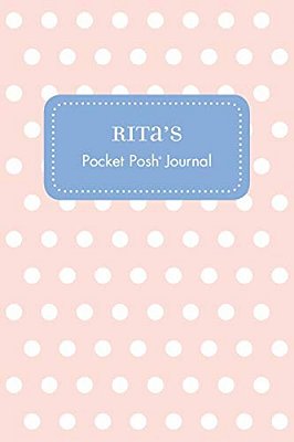 Rita's Pocket Posh Journal, Polka Dot-..