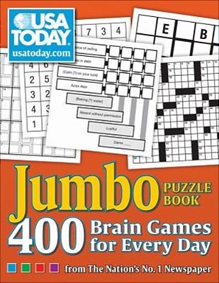 USA Today Jumbo Puzzle Book: 400 Brain Games For Every Day-..
