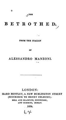 The Betrothed: I Promessi Sposi-..