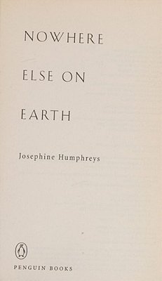 Nowhere Else On Earth-..