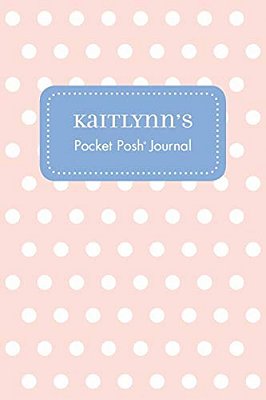 Kaitlynn's Pocket Posh Journal, Polka Dot-..