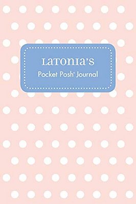 Latonia's Pocket Posh Journal, Polka Dot-..