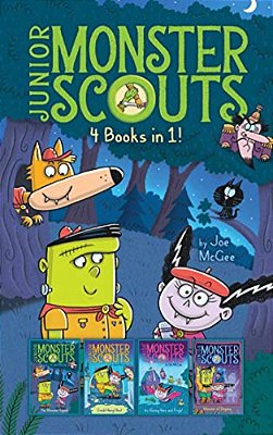 Junior Monster Scouts 4 Books In 1!: The Monster Squad; Crash! Bang! Boo!; It's Raining Bats And Frogs!; Monster Of Disguise-..