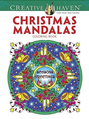 Creative Haven Christmas Mandalas Coloring Book-..