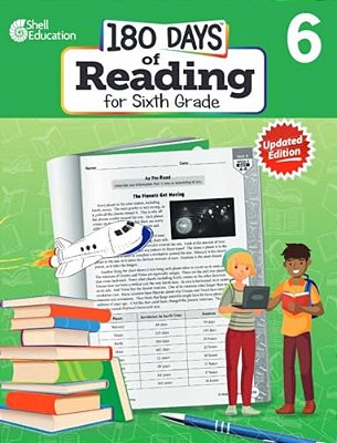 180 Days(tm) Reading For Sixth Grade, 2ND Edition: Practice, Assess, Diagnose-..