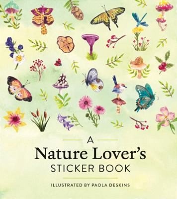 A Nature Lover's Sticker Book-..