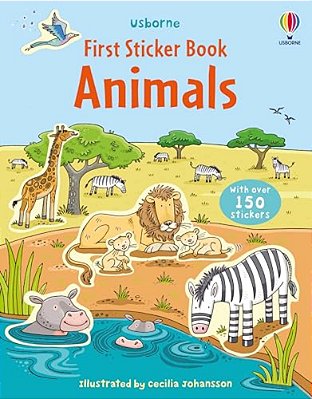 First Sticker Book Animals-..