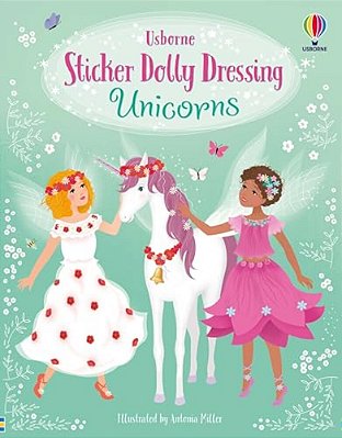 Sticker Dolly Dressing Unicorns-..