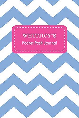 Whitney's Pocket Posh Journal, Chevron-..