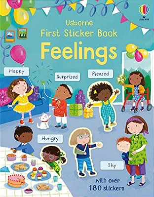 First Sticker Book Feelings-..