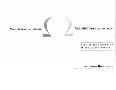 The Phenomenon Of Man-..