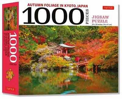 Autumn Foliage In Kyoto, Japan - 1000 Piece Jigsaw Puzzle: For Adults And Families - Finished Puzzle Size 29 X 20 Inch (74 X 51 Cm); A3 Sized Poster-..