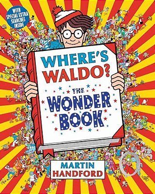 Where's Waldo? The Wonder Book: (A Hidden Object Activity Book With Search & Find Puzzles And Spot-The-difference Game - A Perfect Gift & Travel Compa-..