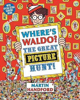 Where's Waldo? The Great Picture Hunt!: (A Hidden Object Activity Book Including Stickers, Spot-The-difference Spreads, Search & Find Puzzles, & More-..