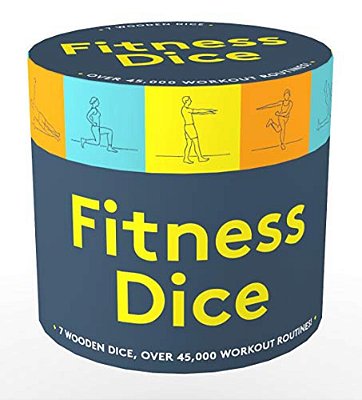 Fitness Dice: 7 Wooden Dice, Over 45,000 Workout Routines! [With Book(s)]-..