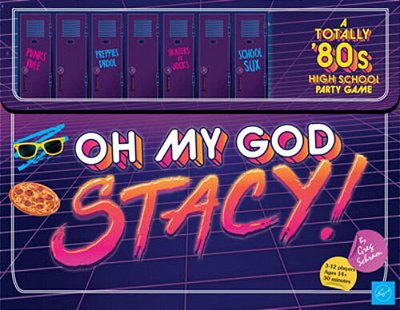 Oh My God, Stacy! A Totally 80'S High School Party Game - For 3-12 Players, Ages 14+ - Find Your Clique And Race To Be The Coolest In School - Rad Car-..