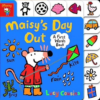 Maisy's Day Out: A First Words Book: (A Maisy The Mouse Tabbed Board Book About Weather And The Outdoors For Toddlers And Kids Ages 1-3)-..