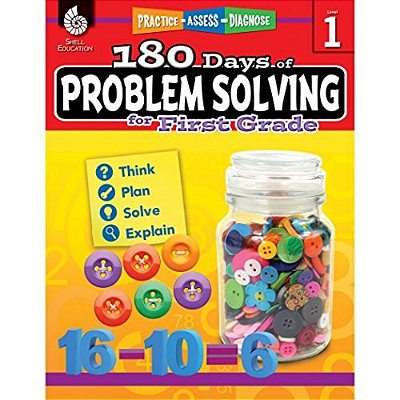 180 Days(tm) Problem Solving For First Grade: Practice, Assess, Diagnose-..
