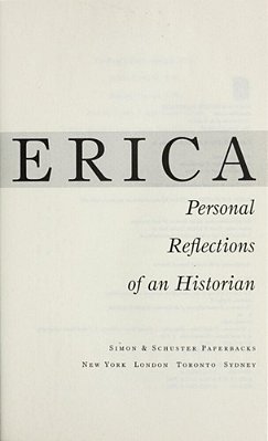 To America: Personal Reflections Of An Historian-..