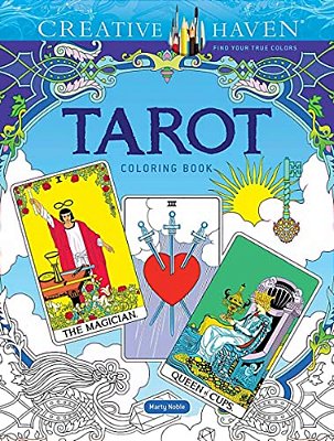 Creative Haven Tarot Coloring Book-..