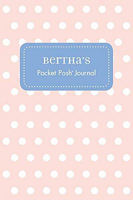 Bertha's Pocket Posh Journal, Polka Dot-..