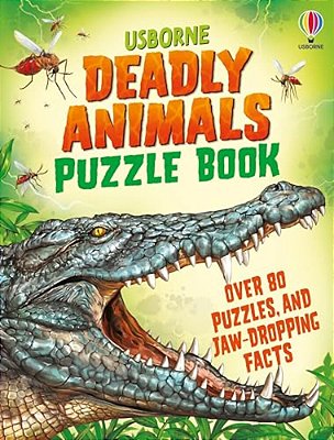 Deadly Animals Puzzle Book-..
