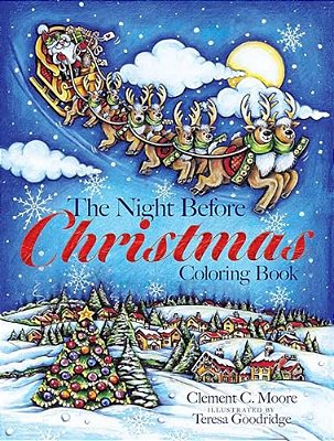The Night Before Christmas Coloring Book-..
